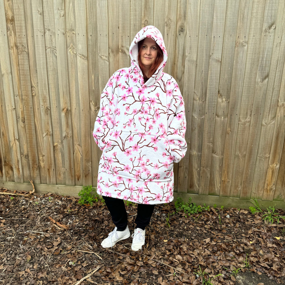 Sherpa Lined Blanket Hoodie