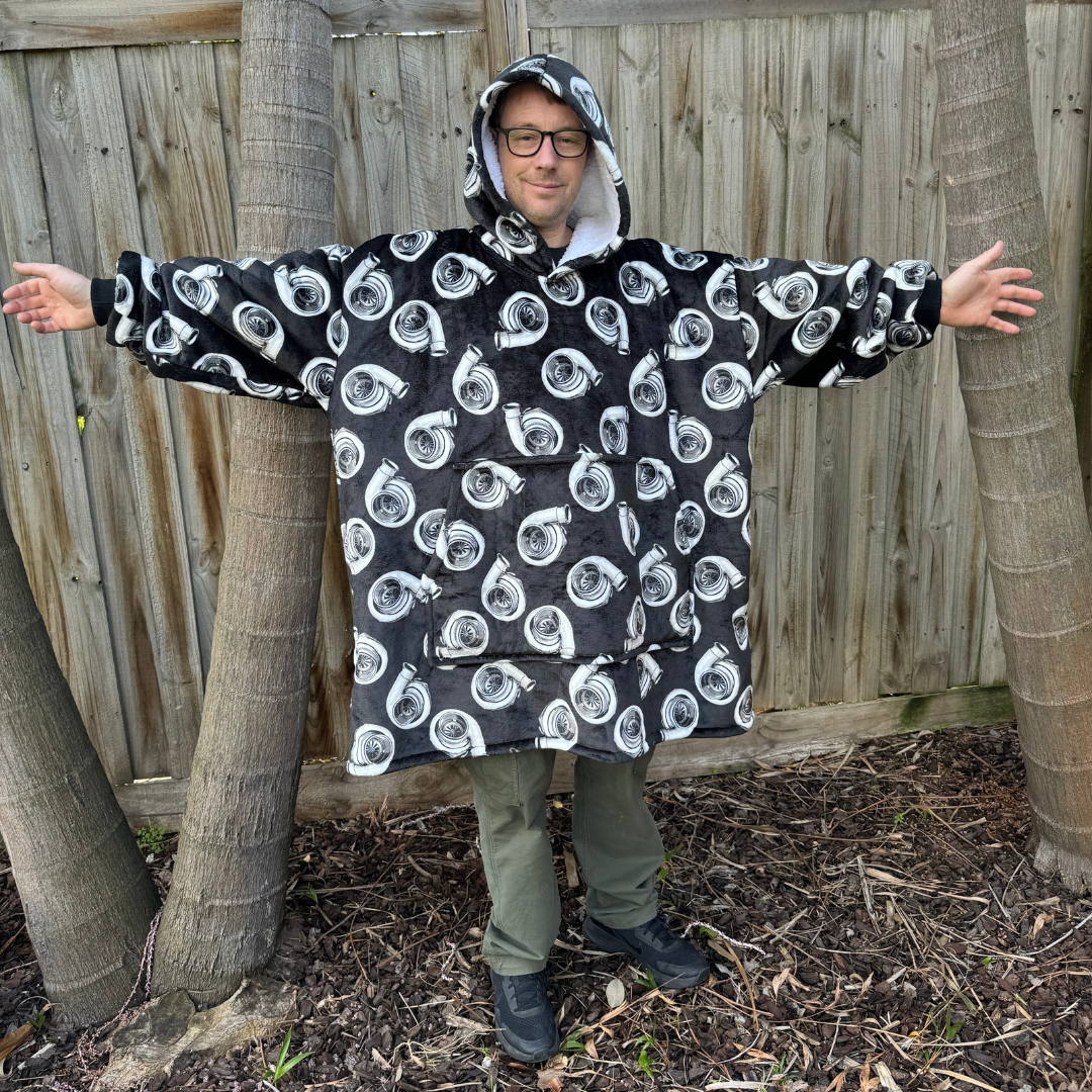 Sherpa Lined Blanket Hoodie