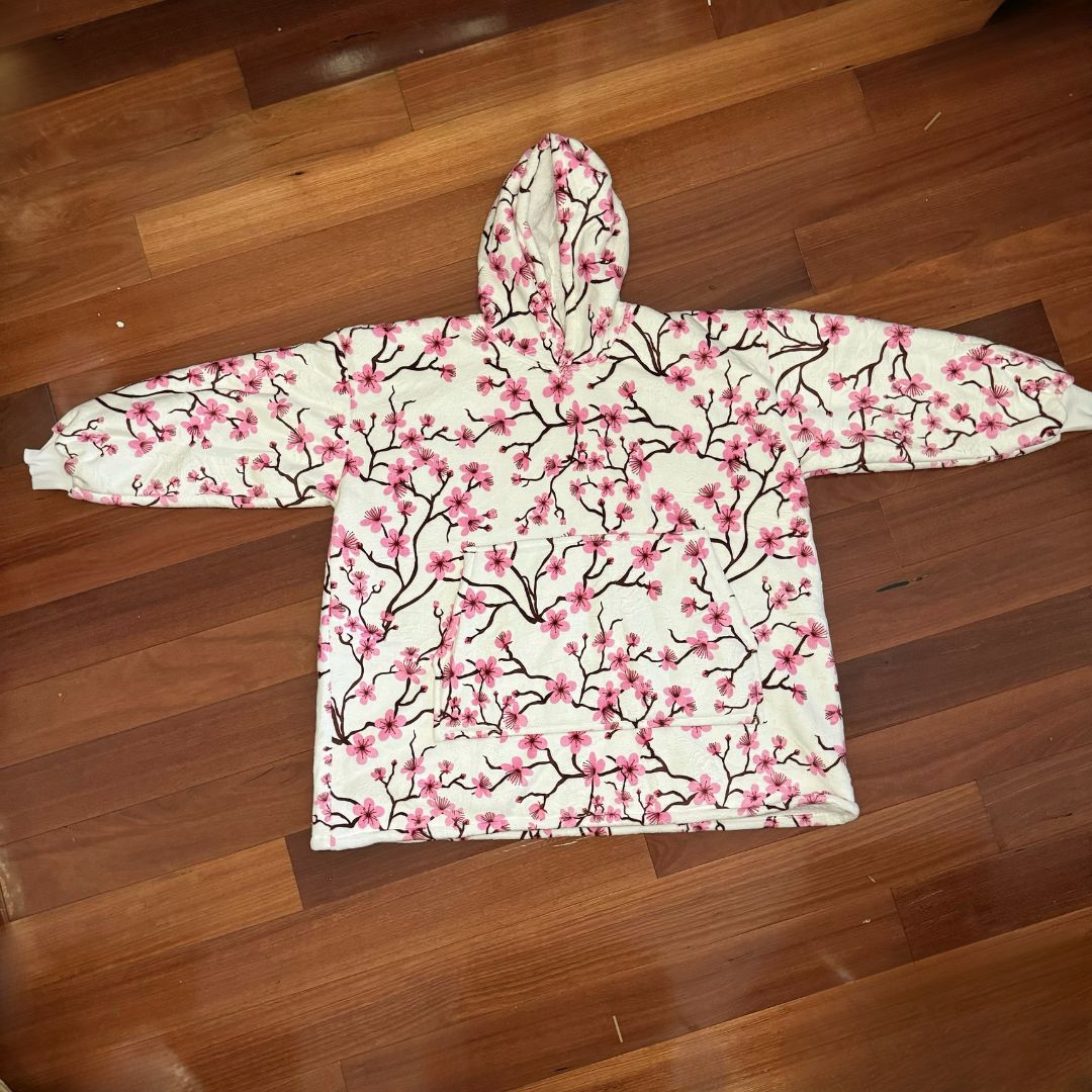 Sherpa Lined Blanket Hoodie