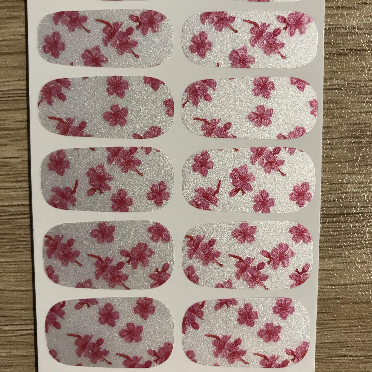I Love Drift Clothing Cherry Blossom Nail Polish Strips